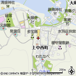 広島県廿日市市宮島町121周辺の地図