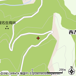 奈良県五條市西吉野町北曽木146周辺の地図