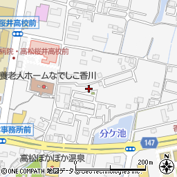 香川県高松市多肥上町1400周辺の地図