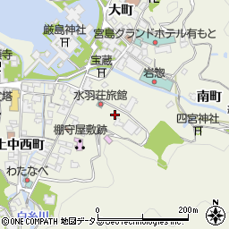 広島県廿日市市宮島町321周辺の地図