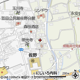 和歌山県伊都郡かつらぎ町大谷868周辺の地図