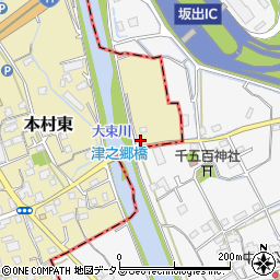 香川県綾歌郡宇多津町本村東1836周辺の地図