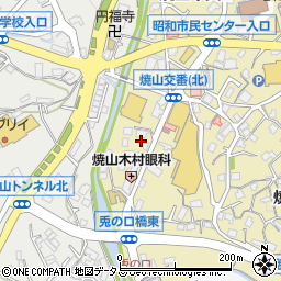 山田ふとん店周辺の地図