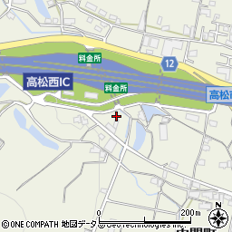 香川県高松市中間町834周辺の地図
