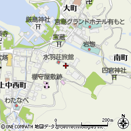 広島県廿日市市宮島町319-7周辺の地図