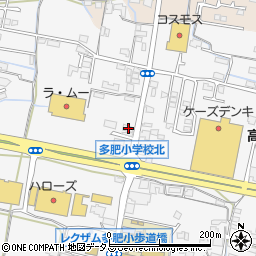 香川県高松市多肥上町1108周辺の地図