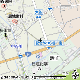 和歌山県伊都郡かつらぎ町大谷6周辺の地図