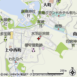 広島県廿日市市宮島町317周辺の地図