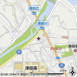 香川県さぬき市津田町津田1570-5周辺の地図