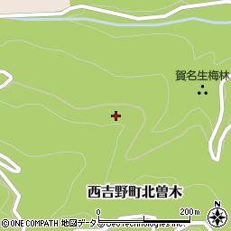 奈良県五條市西吉野町北曽木937周辺の地図