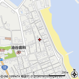 香川県さぬき市津田町津田1417-2周辺の地図