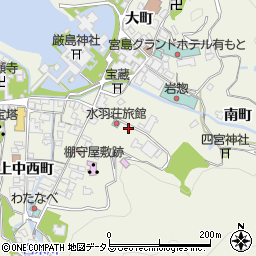 広島県廿日市市宮島町319周辺の地図