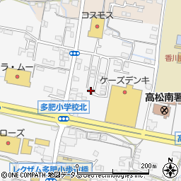 香川県高松市多肥上町1199-2周辺の地図
