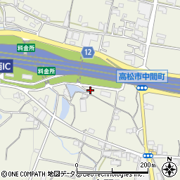 香川県高松市中間町666周辺の地図