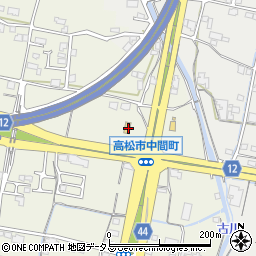 香川県高松市中間町471-1周辺の地図