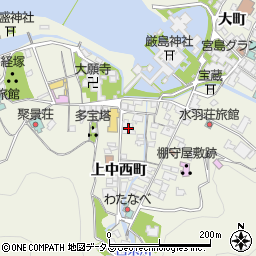広島県廿日市市宮島町117周辺の地図