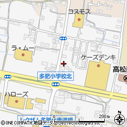 香川県高松市多肥上町1192周辺の地図