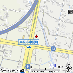 香川県高松市中間町469周辺の地図