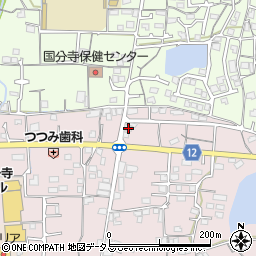 香川県高松市国分寺町福家甲3872周辺の地図