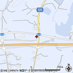 川原郵便局周辺の地図