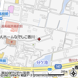 香川県高松市多肥上町1405周辺の地図