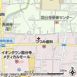 香川県高松市国分寺町福家甲3845周辺の地図