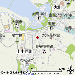 広島県廿日市市宮島町284周辺の地図