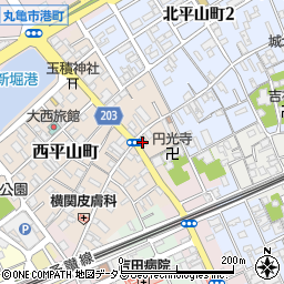 天野商事株式会社　本社周辺の地図