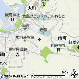 平松茶屋周辺の地図