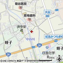 和歌山県伊都郡かつらぎ町大谷66周辺の地図