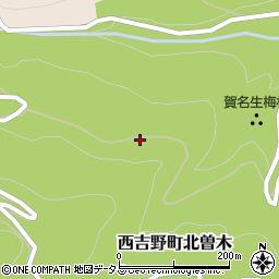 奈良県五條市西吉野町北曽木931周辺の地図