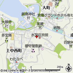 広島県廿日市市宮島町312周辺の地図