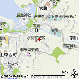 広島県廿日市市宮島町318-2周辺の地図