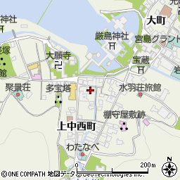 広島県廿日市市宮島町114周辺の地図