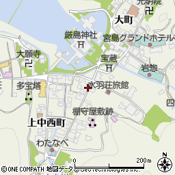 広島県廿日市市宮島町271-1周辺の地図