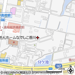 香川県高松市多肥上町1406周辺の地図
