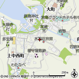 広島県廿日市市宮島町310周辺の地図