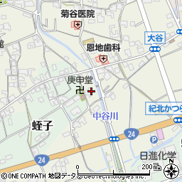 和歌山県伊都郡かつらぎ町大谷1159周辺の地図