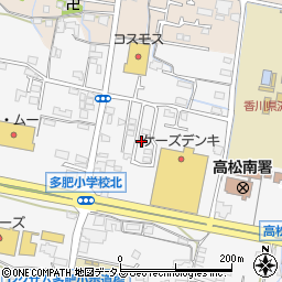 香川県高松市多肥上町1200周辺の地図