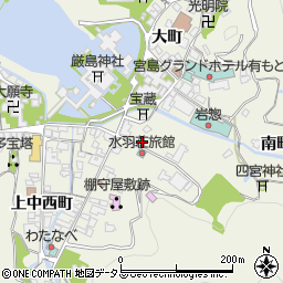 広島県廿日市市宮島町311周辺の地図
