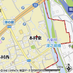 香川県綾歌郡宇多津町本村東1735周辺の地図