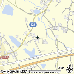 和歌山県紀の川市上丹生谷832周辺の地図