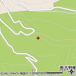 奈良県五條市西吉野町北曽木887周辺の地図