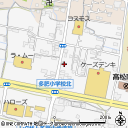 香川県高松市多肥上町1191周辺の地図