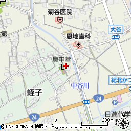 和歌山県伊都郡かつらぎ町大谷1156周辺の地図