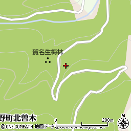 奈良県五條市西吉野町北曽木100周辺の地図