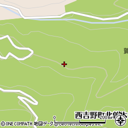 奈良県五條市西吉野町北曽木914周辺の地図