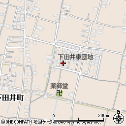 香川県高松市下田井町206-19周辺の地図