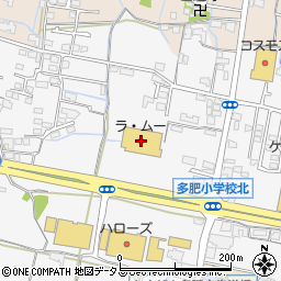 ラ・ムー高松中央店周辺の地図