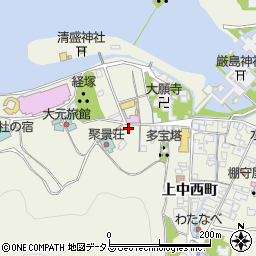 広島県廿日市市宮島町58周辺の地図